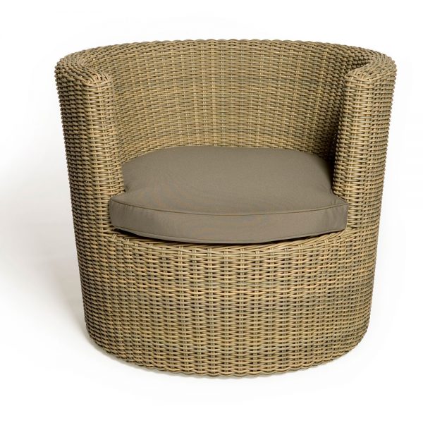 Jane Hamley Wells BASKETCASE_DJBBS01_A indoor outdoor lounge armchair all-weather wicker rattan upholstered cushion