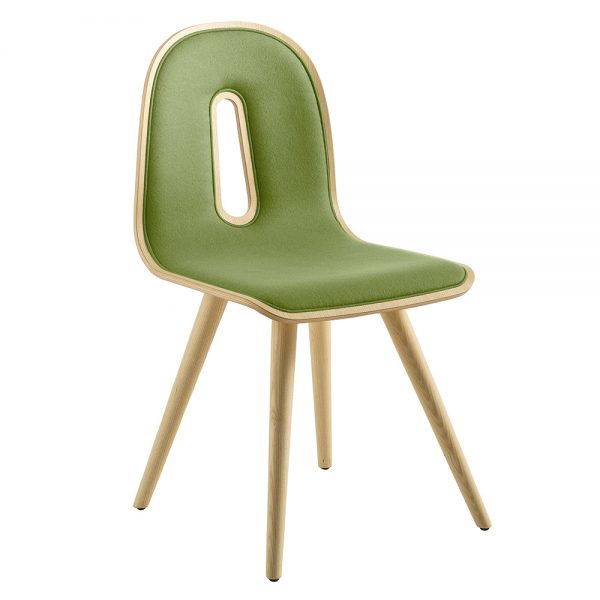 Jane Hamley Wells GOTHAMWOODY_S-I_B modern guest seating upholstered molded wood chair seat on wood legs