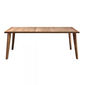 Jane Hamley Wells SATURNO_ST8102_A modern indoor outdoor rectangle dining table teak wood