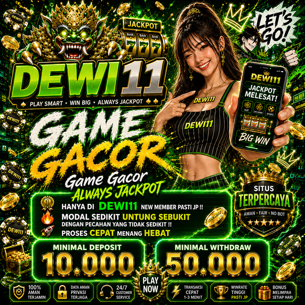 DEWI11 (XII) Buka Layar, Pilih Game Online, Lalu Tentukan Langkahmu Sendiri